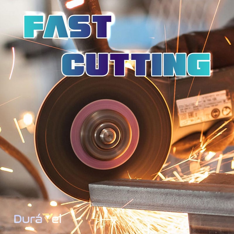 Duravel Professional Cut Off Wheel - 4.5" (Fast Cutting) - Thin Cutting Wheel for Angle Grinder & Cut-Off Tools - 20 Pack - Image 3